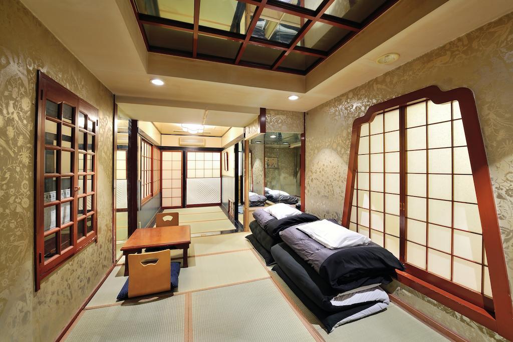 Khaosan World Asakusa Ryokan Tokió Szoba fotó