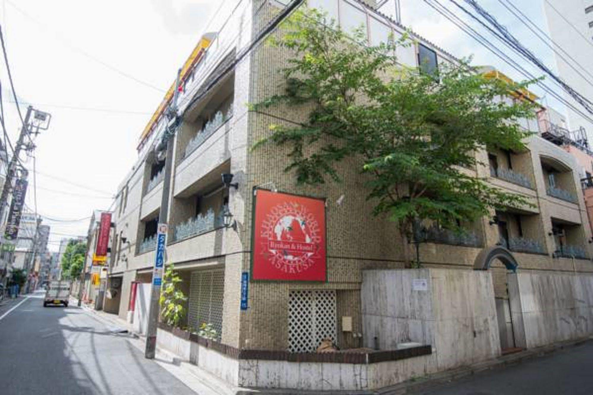 Khaosan World Asakusa Ryokan Tokió Kültér fotó